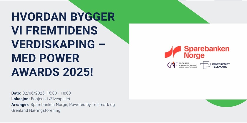 Hvordan bygger vi fremtidens verdiskaping – med Power Awards 2025!